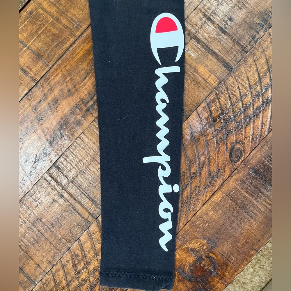 Champion Dark Gray High-Waisted Leggings - Picture 5 of 5